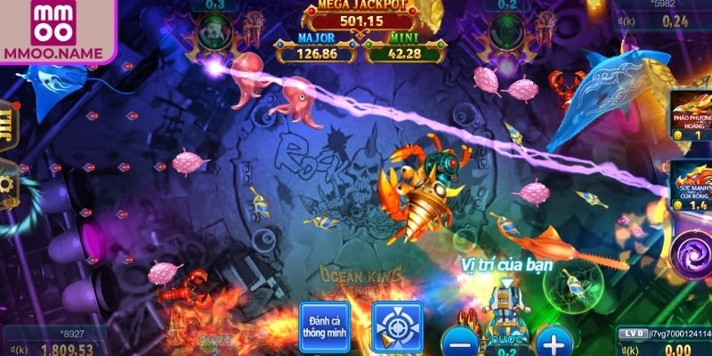 Jackpot Vua Đại Dương MMOO - Luật Chơi, Sinh Vật Và Mẹo Hay 3 Sử dụng vật phẩm hỗ trợ