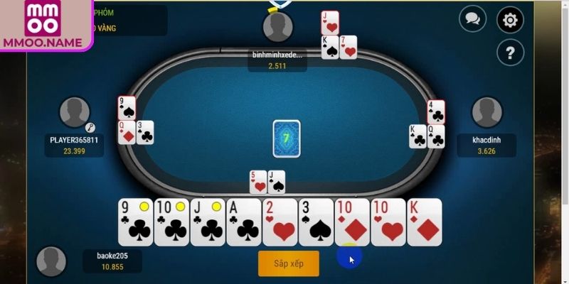 Đôi nét về trò chơi game bài Phỏm MMOO
