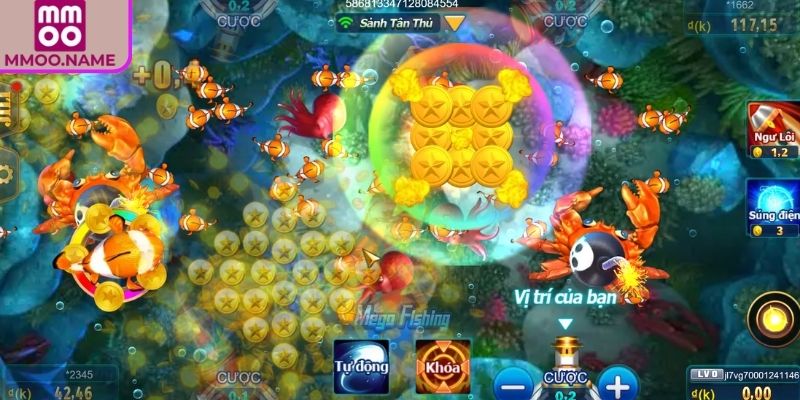 Tận dụng thời điểm mồi ra đàn