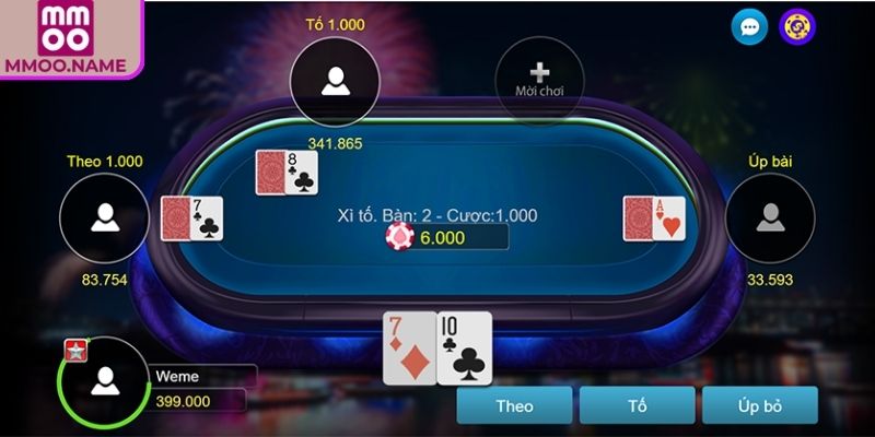 Nguyên tắc chia bài cơ bản trong xì tố MMOO